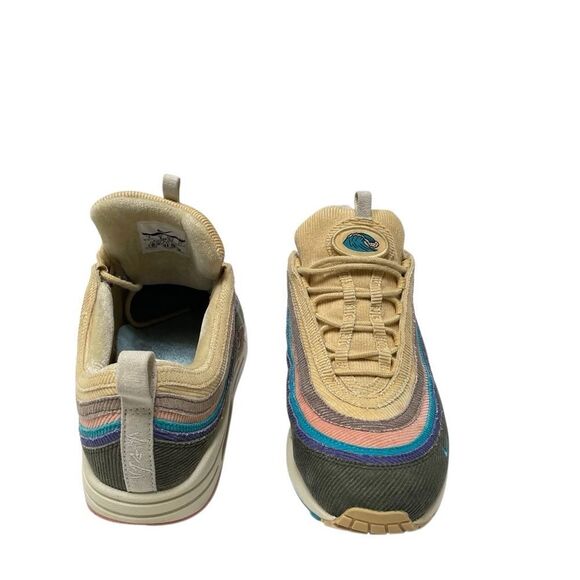 Nike Air Max 1/97 x Sean Wotherspoon Low Lace Up Sneakers Size 9 Multi Corduroy - Picture 3 of 11